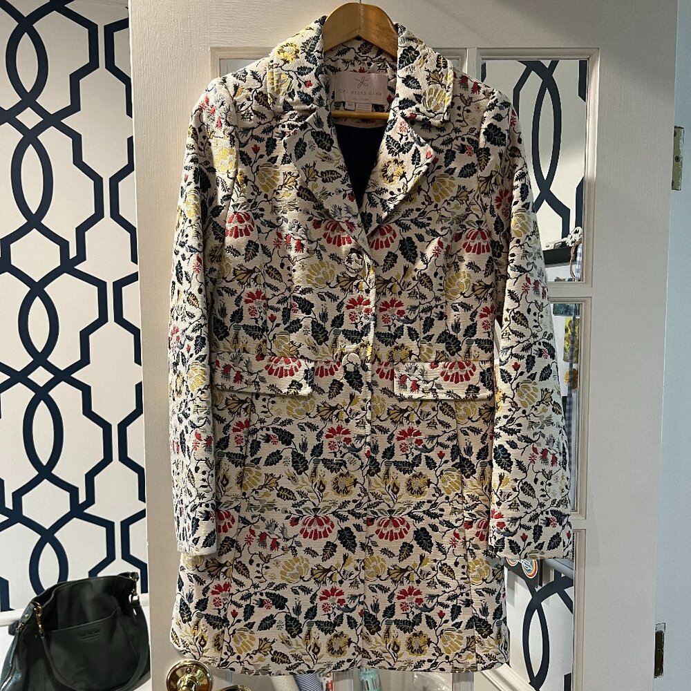 Gal Meets Glam Floral Jacket Size XS